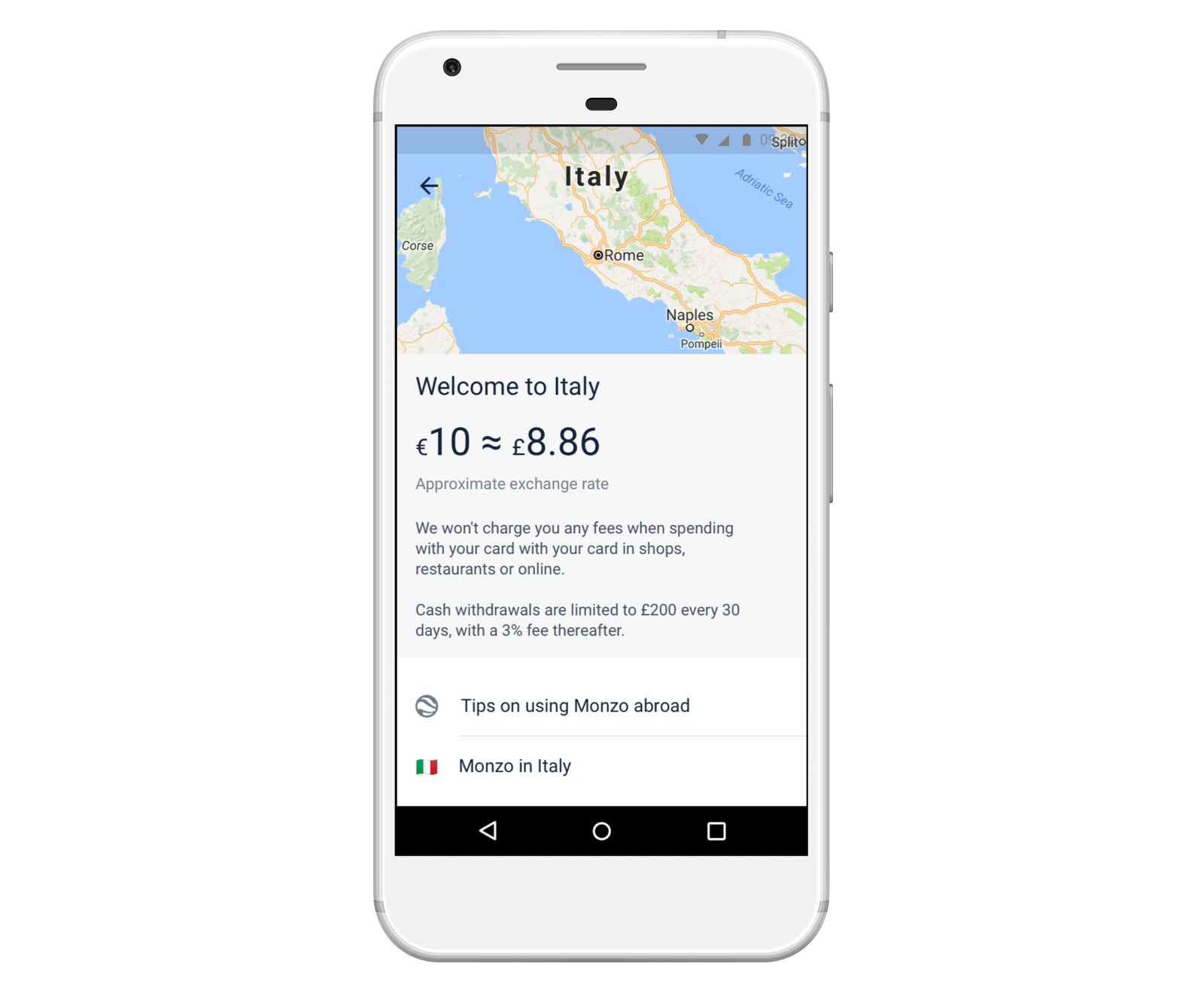 Travel Reports on Android