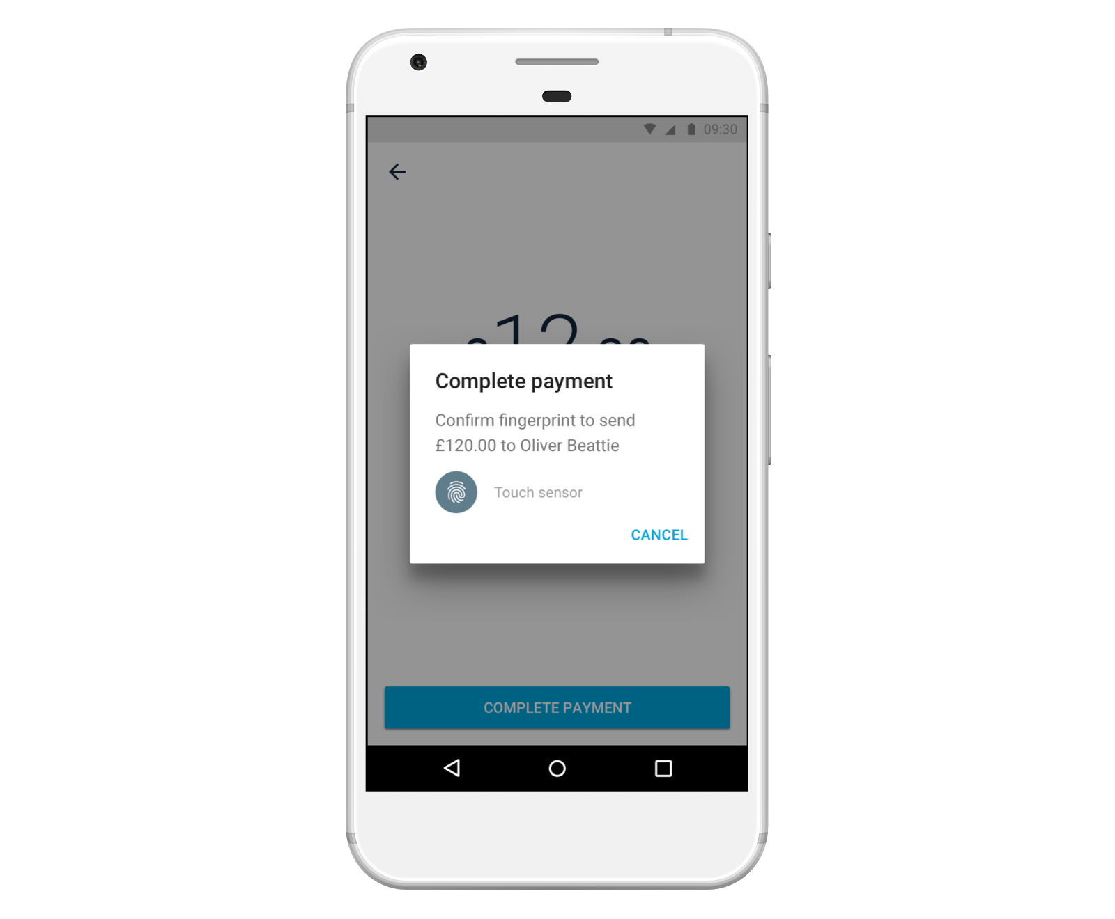 Pay with Fingerprint on Android