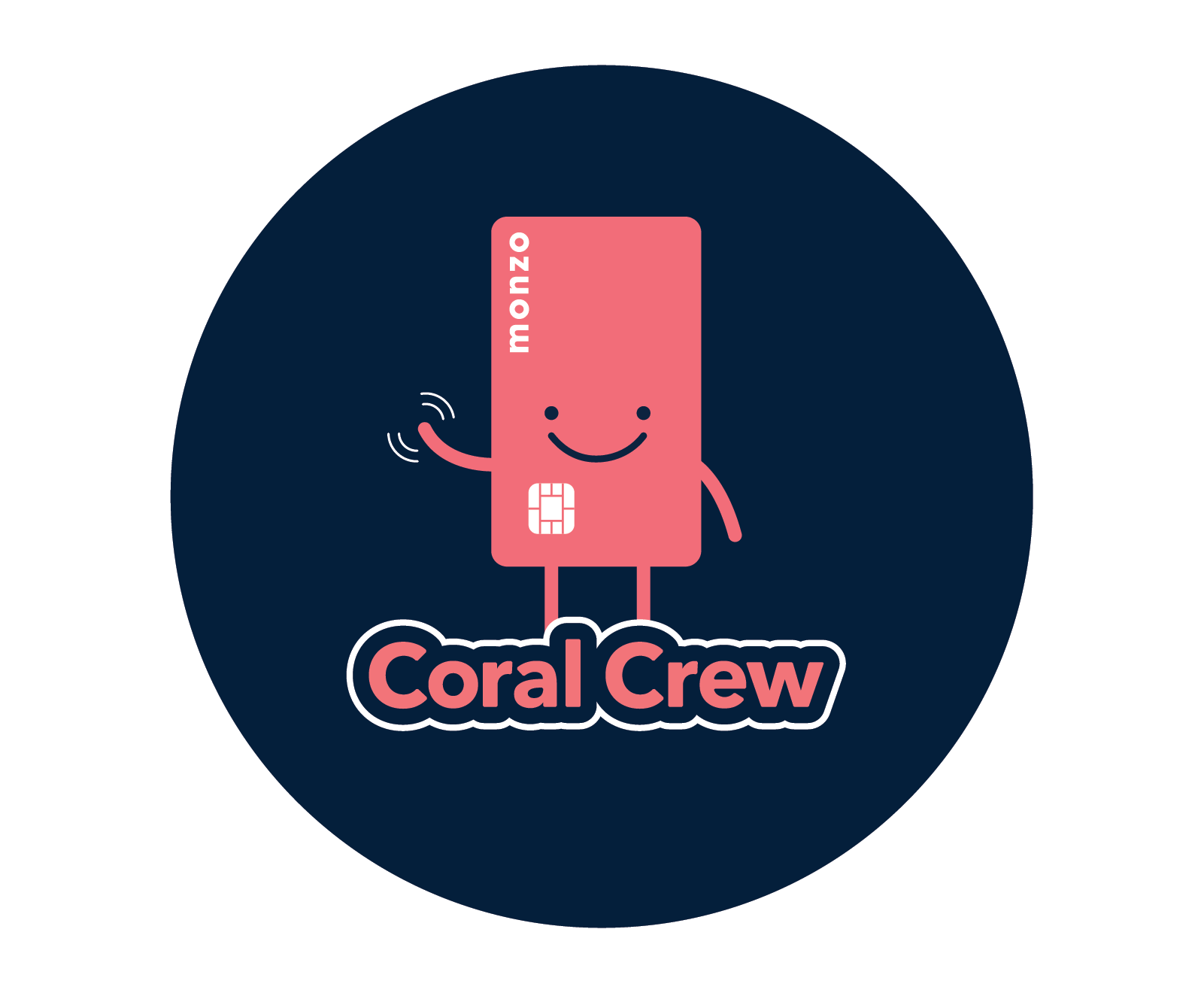 Illustration of Coral Crew logo